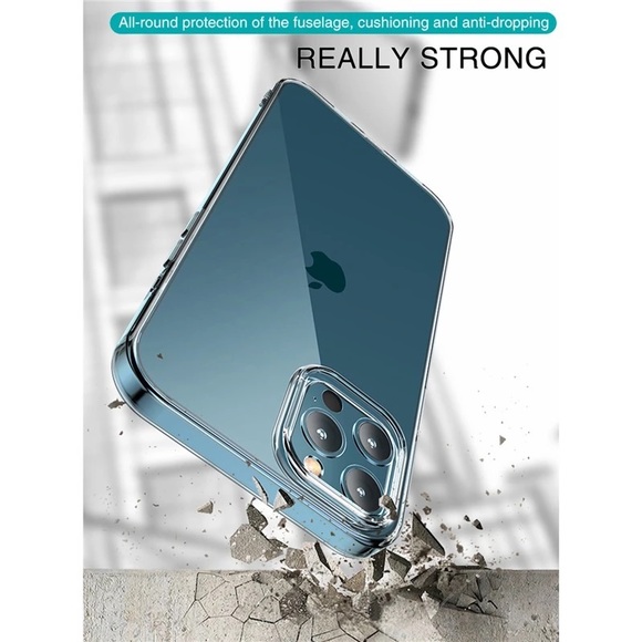 Case for iPhone 14 Pro Max Silicon Shockproof Clear Color - Picture 3 of 6